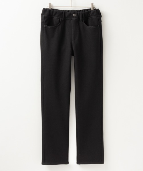 NAVY(ネイビー)の「NAVY あったか 裏起毛 ストレートパンツ(その他パンツ・レディース・ダークインディゴブルー/ブラック/ワンウォッシュ・XL/S/M/L)」の9枚目の写真