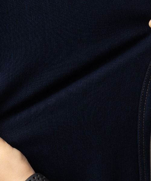 NAVY(ネイビー)の「NAVY あったか 裏起毛 ストレートパンツ(その他パンツ・レディース・ダークインディゴブルー/ブラック/ワンウォッシュ・XL/S/M/L)」の12枚目の写真
