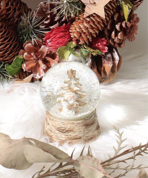 LBC（エルビーシー）の「65mm レジンサンタスノードーム（インテリア雑貨・レディース・その他7・FREE）」の2枚目の写真