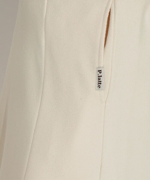 PINK-latte（ピンクラテ）の「◆マーメイドロングスカート（スカート・キッズ・アイボリー/グレー系1/ブラック・16/14/15 ）」の13枚目の写真