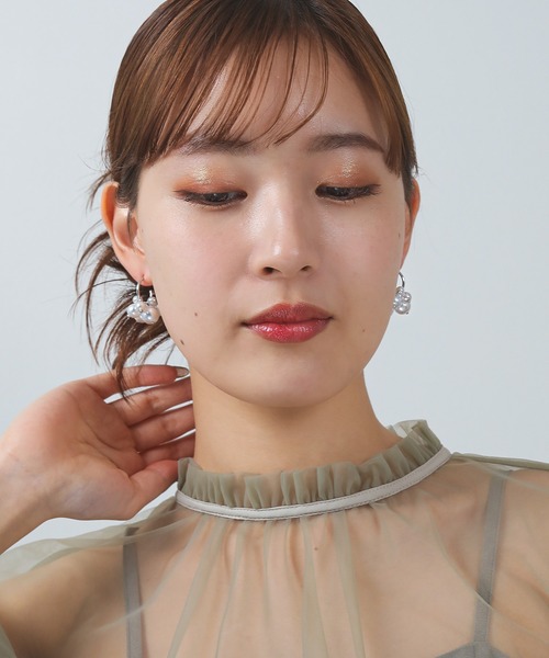 Kana(カナ)の「パール ボリューム フープ ピアス パーティー 結婚式 お呼ばれ オケージョン(ピアス(両耳用)・レディース・ゴールド/シルバー・フリー)」の7枚目の写真