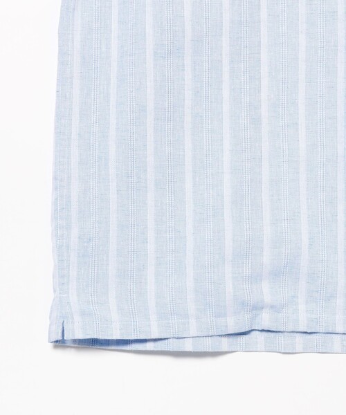 BEAMS(ビームス)の「BEAMS / ドビー オープンカラー シャツ(シャツ/ブラウス・メンズ・ベージュ/サックスブルー・XL/L/M/S)」の19枚目の写真