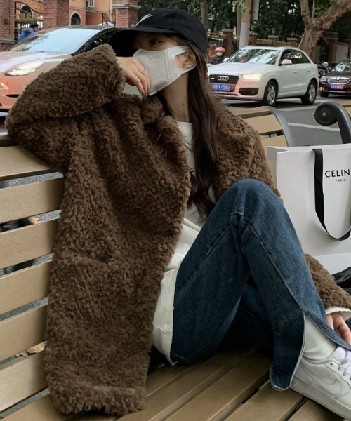 DIAVEL（ディアベル）の「裏キルディングファーコート（その他アウター