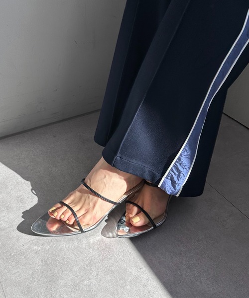 PAPILLONNER（パピヨネ）の「ポインテッドヒール（サンダル・レディース・ブラック/ブラウン/ゴールド・S/M/L）」の10枚目の写真