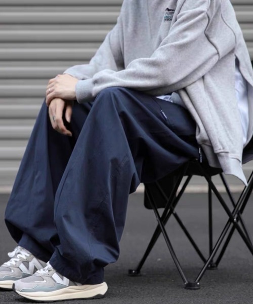 ROOPTOKYO(ループトウキョウ)の「ルーズストレートスポーツカーゴパンツ(カーゴパンツ・メンズ・ネイビー/ベージュ・L/2XL/XL)」の10枚目の写真