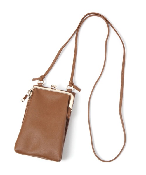 studio CLIP（スタディオクリップ）の「がま口お財布ショルダー（財布・レディース・キャメル/ブラック/グレー/その他2・FREE）」の10枚目の写真