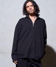 AGITATOR アジテーター HEAVY WEIGHT  HALF-ZIP PULLOVER BIG T-SHIRT ヘビーウェイト ハーフジップ プルオーバー ビッグTシャツ 長袖