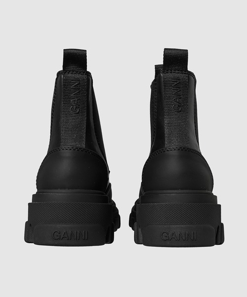 GANNI(ガニー)の「Cleated Low Chelsea Boot Black Stitch(ブーツ・レディース・ブラック・35/39/38/36/37)」の4枚目の写真