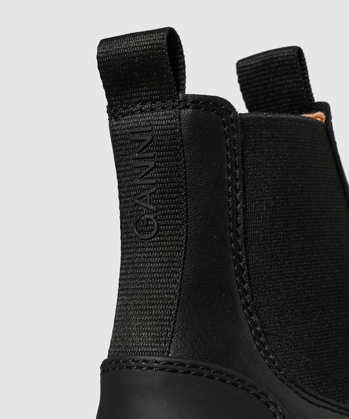 GANNI(ガニー)の「Cleated Low Chelsea Boot Black Stitch(ブーツ・レディース・ブラック・35/39/38/36/37)」の5枚目の写真