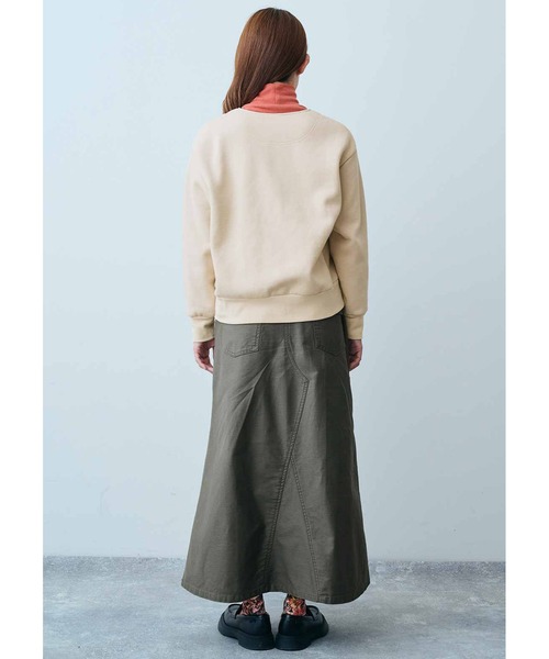 THREE FIFTY STANDARD(スリーフィフティースタンダード)の「THREE FIFTY STANDARD裏起毛のジップカーディガン(カーディガン/ボレロ・レディース・ブラック/アイボリー・MEDIUM/LARGE/X-LARGE/XX-LARGE)」の6枚目の写真