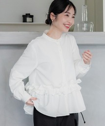 coca（coca）（コカ）の「ホイップフリルブラウス| セレモニー オフィス ママスーツ 卒業式（シャツ/ブラウス）」