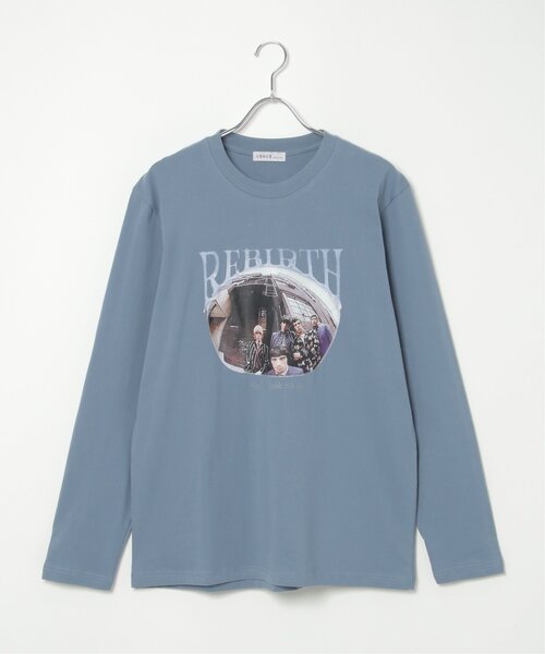 VENCEEXCHANGE（ヴァンスエクスチェンジ）の「アーティストロングスリーブTシャツ（Tシャツ/カットソー・メンズ・グレー/ブラック/ブルー/ホワイト・L/LL/M）」の18枚目の写真