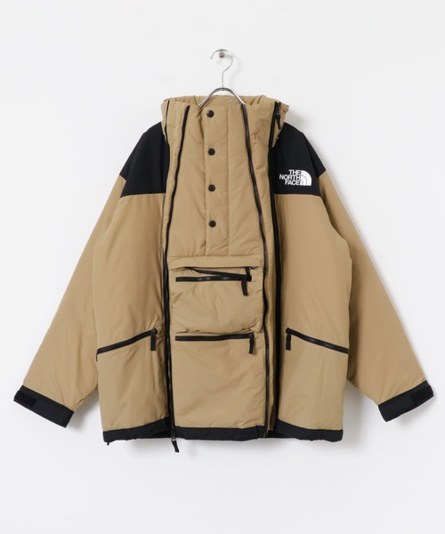 open yy ダウンジャケット ブラック ベージュ open yy ダウンジャケット ブラック ベージュ ベージュ系 OPEN