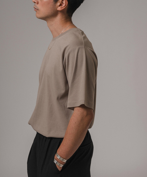 EDIFICE（エディフィス）の「”撥水＆汗染み防止機能” プロテック ポンチ Tシャツ "WEB限定"（Tシャツ/カットソー・メンズ・ブラック/ライトグレー/ホワイト/ベージュ系その他/グリーン/ネイビー・SMALL/MEDIUM/LARGE/X-LARGE）」の16枚目の写真