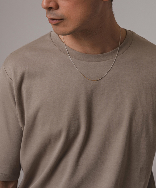 EDIFICE（エディフィス）の「”撥水＆汗染み防止機能” プロテック ポンチ Tシャツ "WEB限定"（Tシャツ/カットソー・メンズ・ブラック/ライトグレー/ホワイト/ベージュ系その他/グリーン/ネイビー・SMALL/MEDIUM/LARGE/X-LARGE）」の15枚目の写真