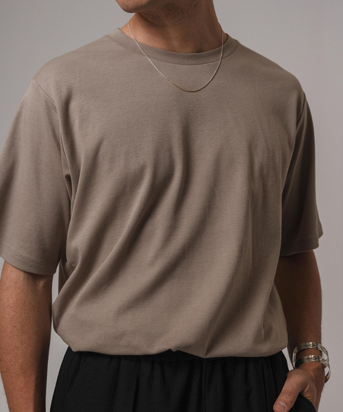 EDIFICE（エディフィス）の「”撥水＆汗染み防止機能” プロテック ポンチ Tシャツ "WEB限定"（Tシャツ/カットソー・メンズ・ブラック/ライトグレー/ホワイト/ベージュ系その他/グリーン/ネイビー・SMALL/MEDIUM/LARGE/X-LARGE）」の17枚目の写真