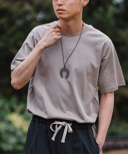 EDIFICE（エディフィス）の「”撥水＆汗染み防止機能” プロテック ポンチ Tシャツ "WEB限定"（Tシャツ/カットソー・メンズ・ブラック/ライトグレー/ホワイト/ベージュ系その他/グリーン/ネイビー・SMALL/MEDIUM/LARGE/X-LARGE）」の19枚目の写真