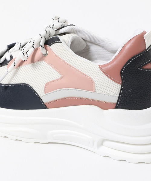 FOREVER 21(フォーエバー トゥエンティーワン)の「【2024SS】厚底マルチカラースニーカー(スニーカー・レディース・ブラック/グレー/ホワイト/ピンク/ベージュ・SMALL/MEDIUM/LARGE)」の13枚目の写真