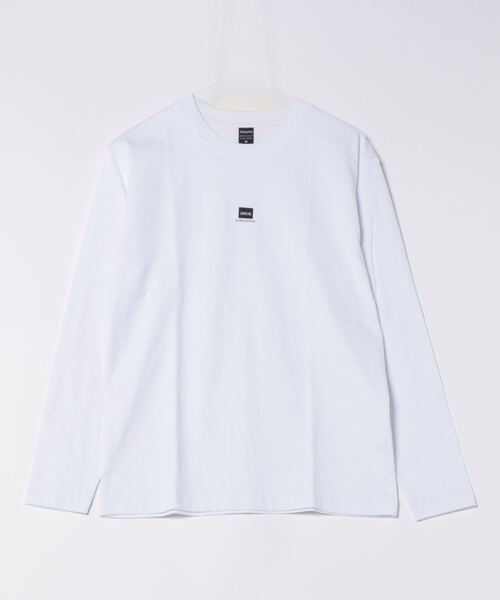 B.I.D.（ビーアイディー）の「《ミドルウェイト クルーネックロングスリーブカットソー（Tシャツ/カットソー・メンズ・ホワイト/ブラック/ミント・MEDIUM/LARGE）」の9枚目の写真