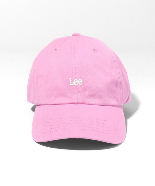 Lee（リー）の「【Lee/リー】オーガニックコットン ミニロゴキャップ（キャップ・メンズ・ピンク/ブラック/マスタード/ネイビー/ホワイト/ベージュ・FREE）」の17枚目の写真