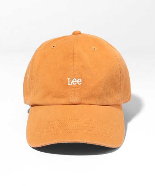 Lee（リー）の「【Lee/リー】オーガニックコットン ミニロゴキャップ（キャップ・メンズ・ピンク/ブラック/マスタード/ネイビー/ホワイト/ベージュ・FREE）」の18枚目の写真