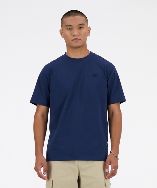 NEW BALANCE(ニューバランス)の「Athletics ショートスリーブTシャツ(Tシャツ/カットソー・メンズ・ブラック/ライトベージュ/ヘザーグレー/ネイビー/ホワイト・SMALL/MEDIUM/LARGE/X-LARGE/XX-LARGE)」の5枚目の写真