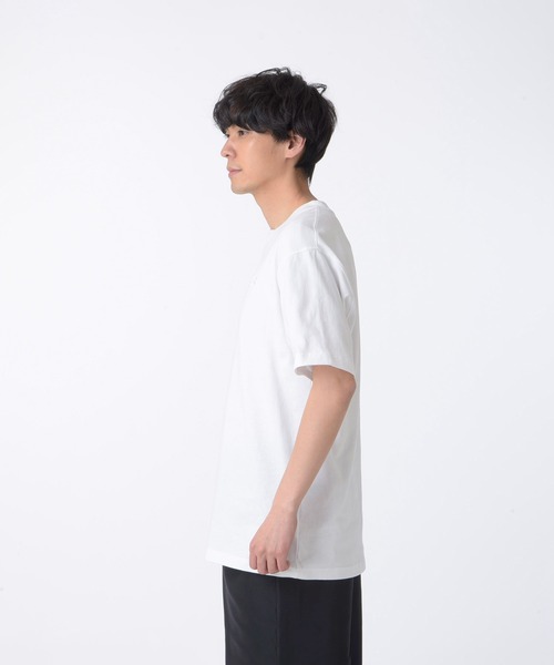 NEW BALANCE(ニューバランス)の「Athletics ショートスリーブTシャツ(Tシャツ/カットソー・メンズ・ブラック/ライトベージュ/ヘザーグレー/ネイビー/ホワイト・SMALL/MEDIUM/LARGE/X-LARGE/XX-LARGE)」の10枚目の写真