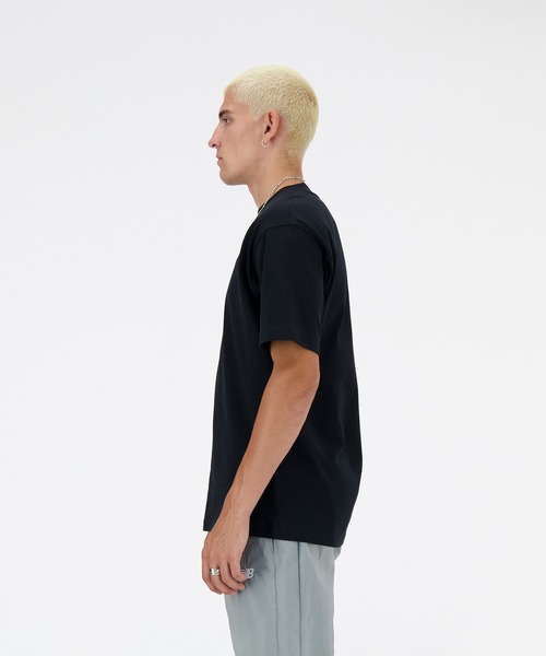 NEW BALANCE(ニューバランス)の「Athletics ショートスリーブTシャツ(Tシャツ/カットソー・メンズ・ブラック/ライトベージュ/ヘザーグレー/ネイビー/ホワイト・SMALL/MEDIUM/LARGE/X-LARGE/XX-LARGE)」の15枚目の写真
