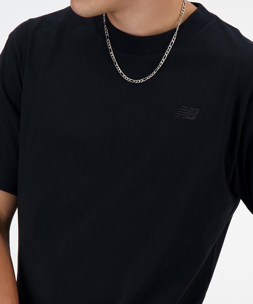 NEW BALANCE(ニューバランス)の「Athletics ショートスリーブTシャツ(Tシャツ/カットソー・メンズ・ブラック/ライトベージュ/ヘザーグレー/ネイビー/ホワイト・SMALL/MEDIUM/LARGE/X-LARGE/XX-LARGE)」の8枚目の写真