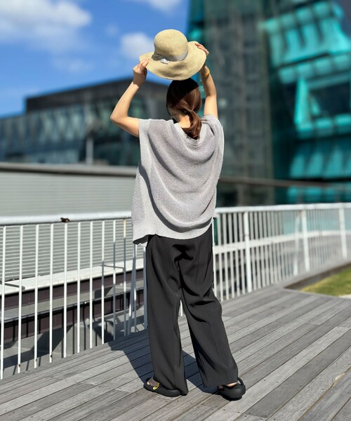 NOLLEY’S（ノーリーズ）の「ラメリボンペーパーダウンハット（ハット・レディース・ナチュラル・FREE）」の12枚目の写真