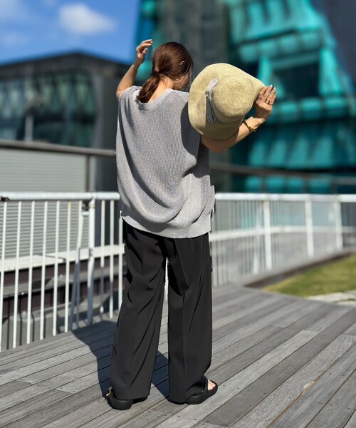 NOLLEY’S（ノーリーズ）の「ラメリボンペーパーダウンハット（ハット・レディース・ナチュラル・FREE）」の14枚目の写真