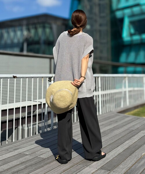 NOLLEY’S（ノーリーズ）の「ラメリボンペーパーダウンハット（ハット・レディース・ナチュラル・FREE）」の16枚目の写真