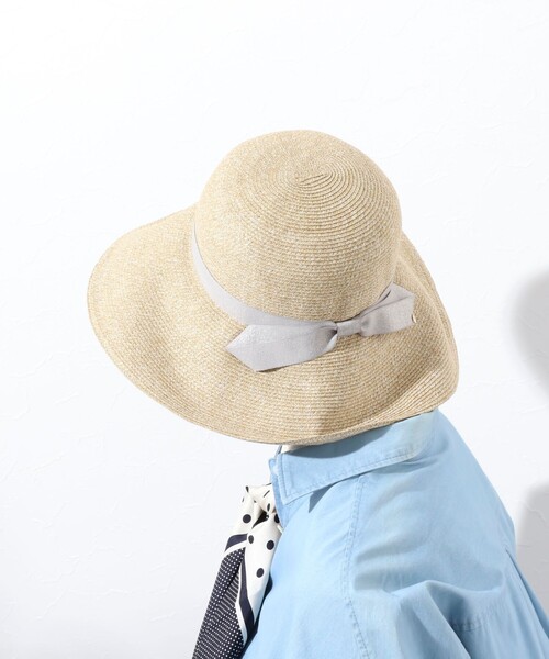 NOLLEY’S（ノーリーズ）の「ラメリボンペーパーダウンハット（ハット・レディース・ナチュラル・FREE）」の21枚目の写真