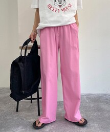 fredy emue | タンブラーオックスセミワイドパンツ【レングス長め丈あり】(その他パンツ)