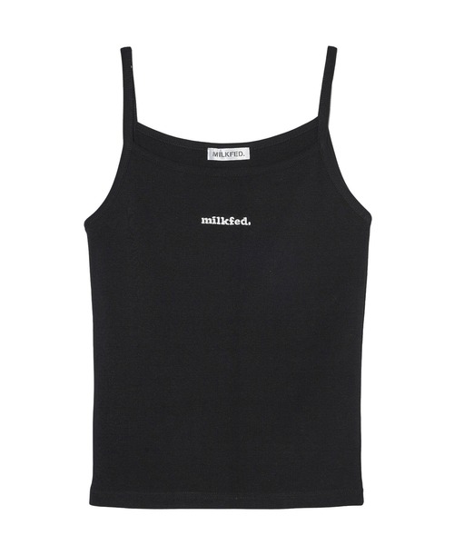 MILKFED.（ミルクフェド）の「MILKFED.  CAMISOLE（キャミソール・レディース・ベージュ/ネイビー/ブラック/ホワイト・S/M）」の3枚目の写真