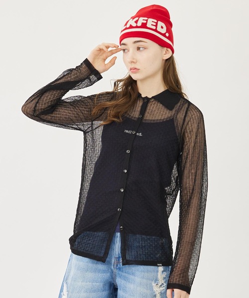 MILKFED.（ミルクフェド）の「MILKFED.  CAMISOLE（キャミソール・レディース・ベージュ/ネイビー/ブラック/ホワイト・S/M）」の5枚目の写真