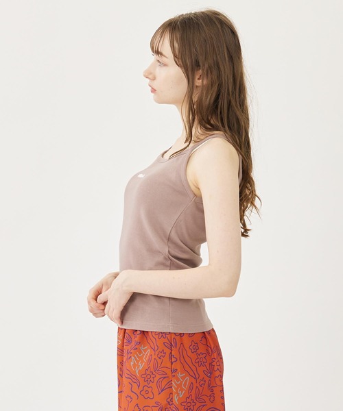 MILKFED.（ミルクフェド）の「MILKFED.  CAMISOLE（キャミソール・レディース・ベージュ/ネイビー/ブラック/ホワイト・S/M）」の6枚目の写真