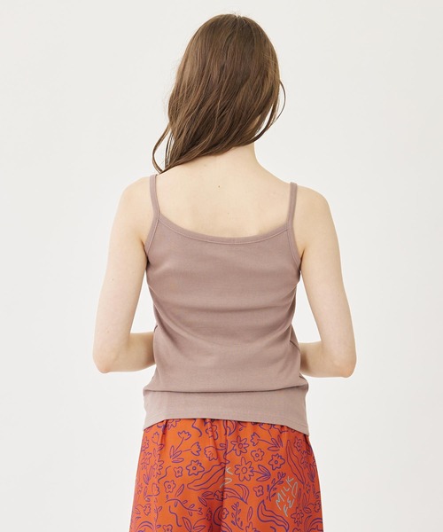 MILKFED.（ミルクフェド）の「MILKFED.  CAMISOLE（キャミソール・レディース・ベージュ/ネイビー/ブラック/ホワイト・S/M）」の7枚目の写真