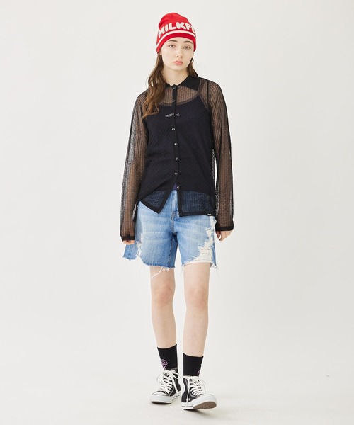 MILKFED.（ミルクフェド）の「MILKFED.  CAMISOLE（キャミソール・レディース・ベージュ/ネイビー/ブラック/ホワイト・S/M）」の10枚目の写真