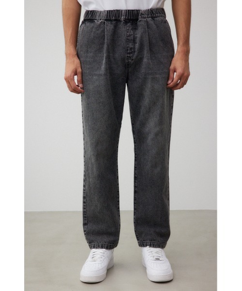 AZUL by moussy（アズールバイマウジー）の「イージーリラックスワイドデニム（デニムパンツ・メンズ・ライトブルー/ライトブラック・FREE）」の6枚目の写真