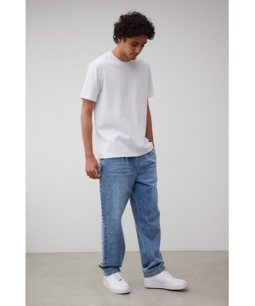 AZUL by moussy（アズールバイマウジー）の「イージーリラックスワイドデニム（デニムパンツ・メンズ・ライトブルー/ライトブラック・FREE）」の15枚目の写真