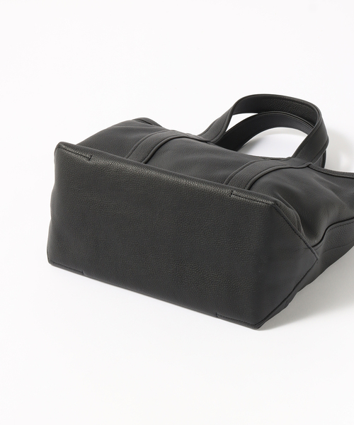 LENO（リノ）の「【LENO / リノ】LEATHER TOTE BAG M（トートバッグ・メンズ・ブラック・MEDIUM）」の8枚目の写真