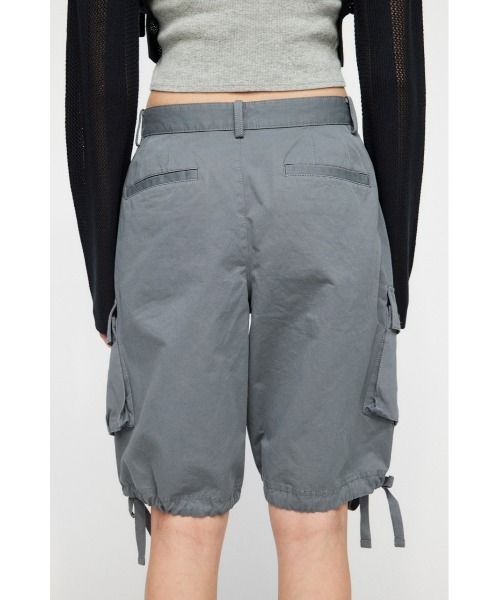 LAGUA GEM（ラグアジェム）の「COTTON ハーフパンツ（その他パンツ・レディース・グレー/ブラック・X-SMALL/SMALL/MEDIUM）」の6枚目の写真