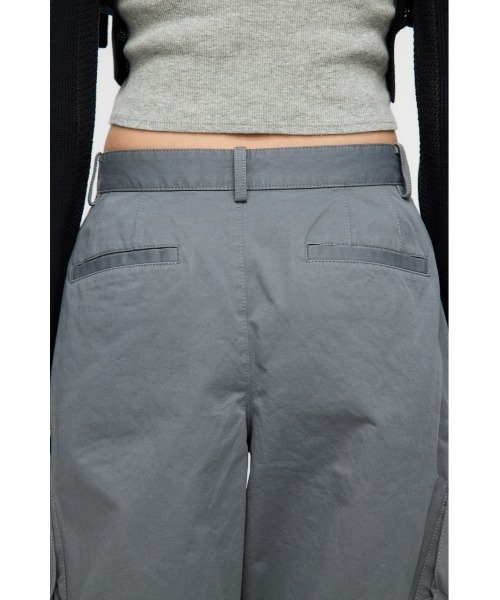 LAGUA GEM（ラグアジェム）の「COTTON ハーフパンツ（その他パンツ・レディース・グレー/ブラック・X-SMALL/SMALL/MEDIUM）」の7枚目の写真