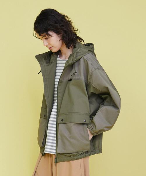 FRAPBOIS（フラボア）の「サイロ マウンテンパーカー（マウンテンパーカー・レディース・カーキ/ネイビー・1/2）」の3枚目の写真