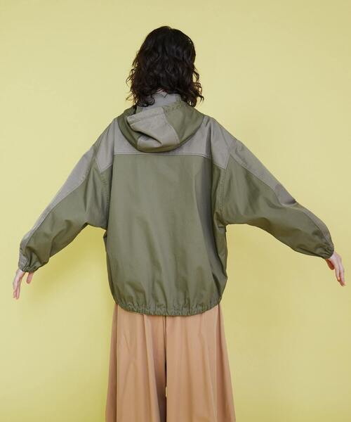 FRAPBOIS（フラボア）の「サイロ マウンテンパーカー（マウンテンパーカー・レディース・カーキ/ネイビー・1/2）」の11枚目の写真