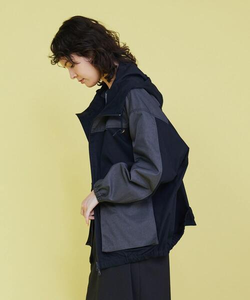 FRAPBOIS（フラボア）の「サイロ マウンテンパーカー（マウンテンパーカー・レディース・カーキ/ネイビー・1/2）」の12枚目の写真