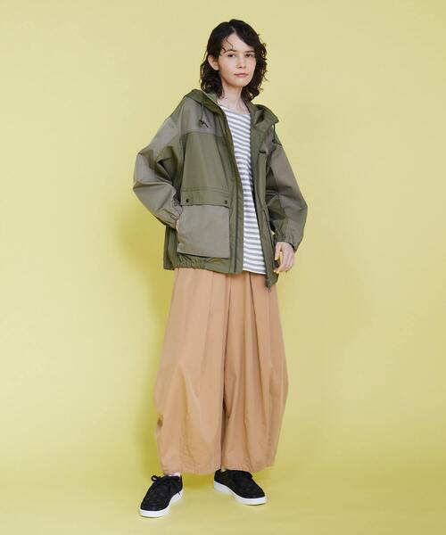 FRAPBOIS（フラボア）の「サイロ マウンテンパーカー（マウンテンパーカー・レディース・カーキ/ネイビー・1/2）」の13枚目の写真