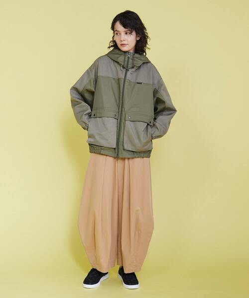 FRAPBOIS（フラボア）の「サイロ マウンテンパーカー（マウンテンパーカー・レディース・カーキ/ネイビー・1/2）」の14枚目の写真