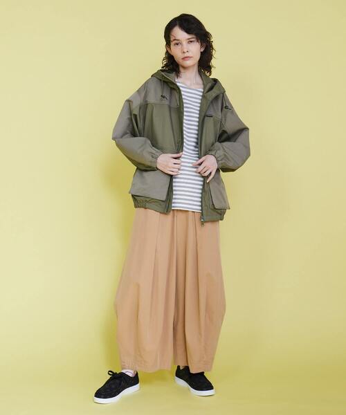 FRAPBOIS（フラボア）の「サイロ マウンテンパーカー（マウンテンパーカー・レディース・カーキ/ネイビー・1/2）」の18枚目の写真